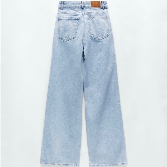 High rise wide leg jeans - size 24 - Picture 2 of 4